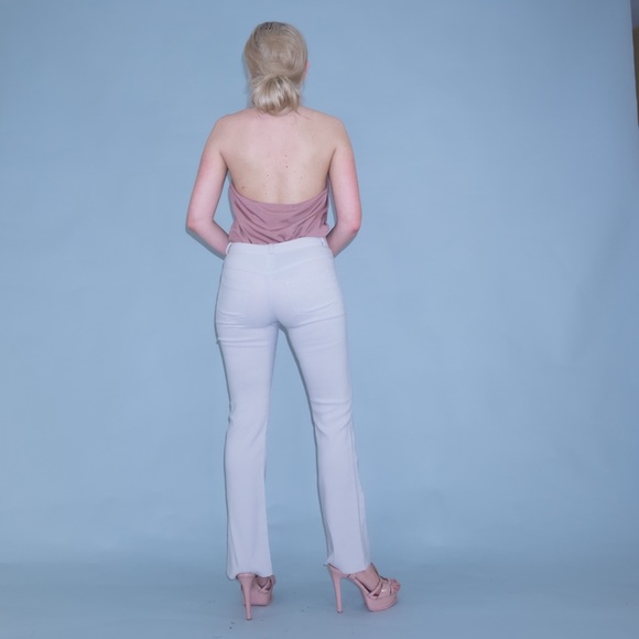 MM Couture Open Back Ruffle Halter Top - Picture 9 of 16